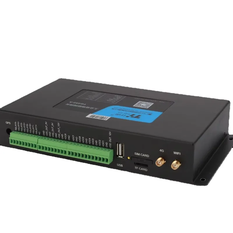 TG462S 4G LTE IoT Gateway Ubuntu Docker BACnet IP for Building Automation 7In Touch RS485 8x 4-20mA ADC Relay VPN