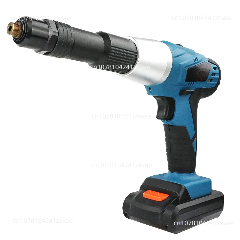 Rivet Nut Gun Rivet Tool With Lithium Battery Electric Ramm Gun Riveter 21V Rechargeable Automatic