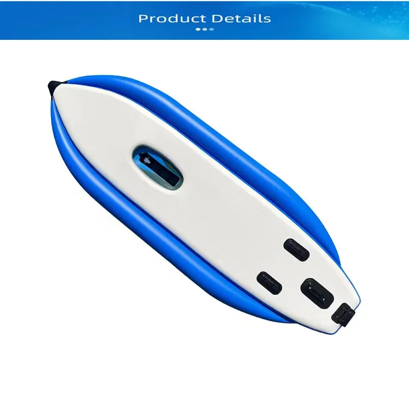 2025 Stitch Kayak Pedal Drive Inflatable SUP Board PVC Foot Pedal Outdoor Single Inflatable Portable Water Stirrup Fishing Boat