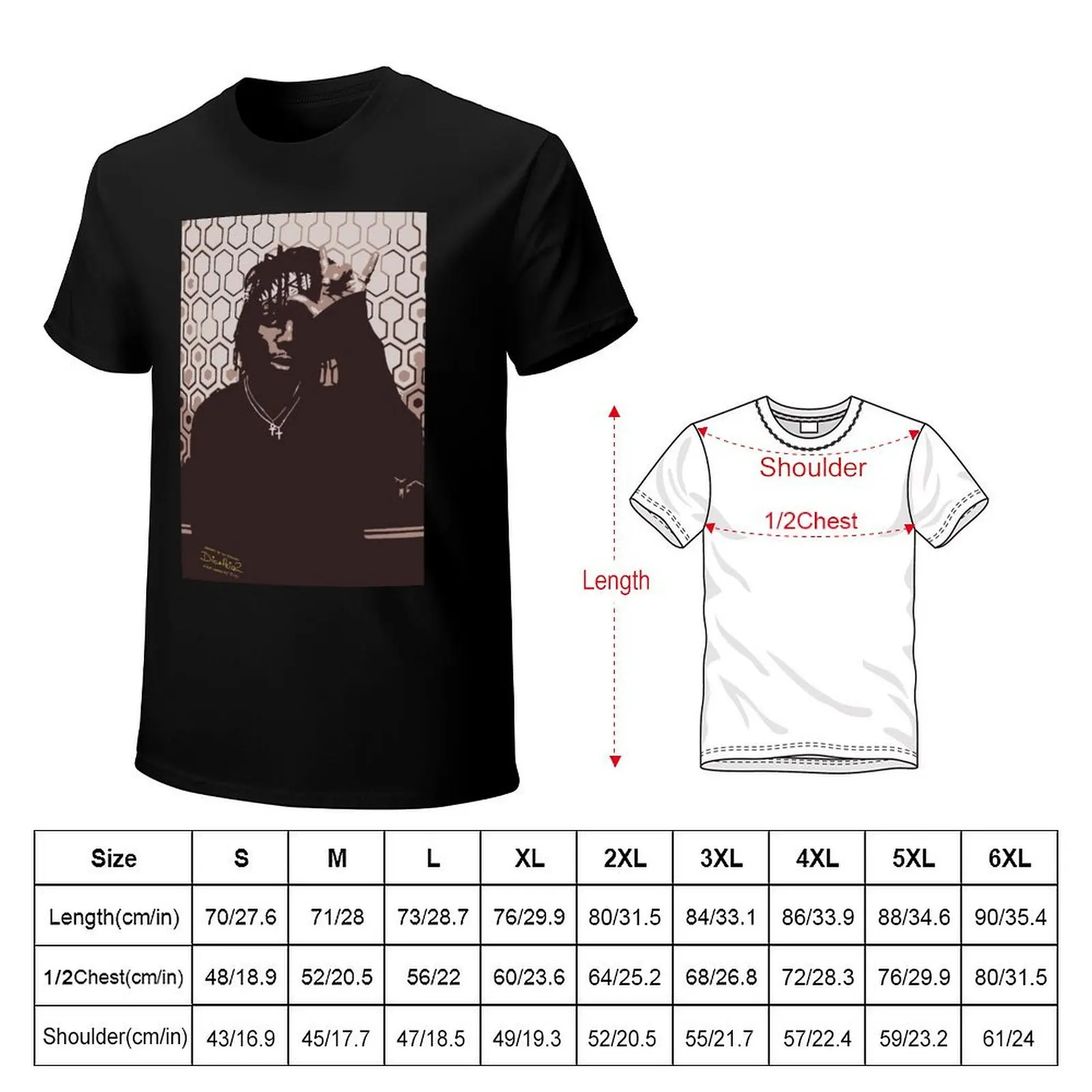 JID Dicaprio 2 Poster T-Shirt sports fans anime tshirt t shirts men