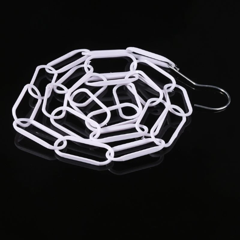 Plastic Clothes Market Shop Display Hanging Chain Hooks With 23 RingsHanger Hous