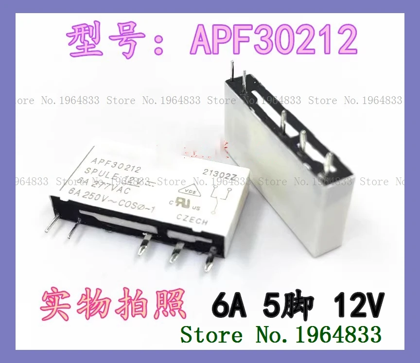 

APF30212 12V APF30224 24V 6A DIP-5