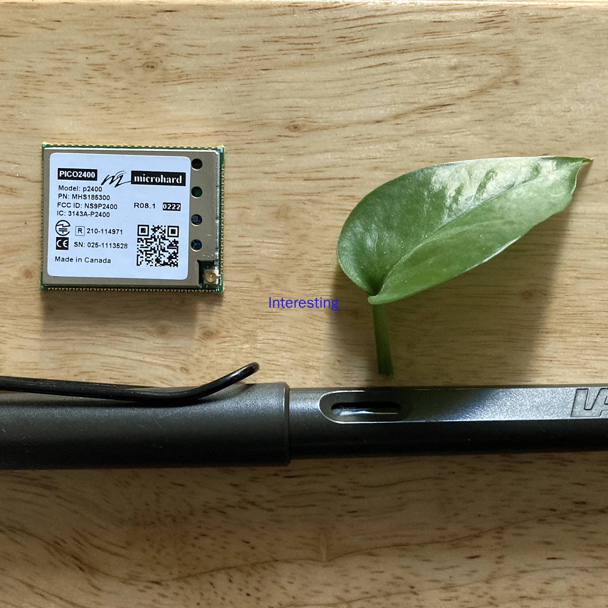 P2400 módulo de transmissão de dados sem fio 2.4g 1w 50km original autêntico mhs185300