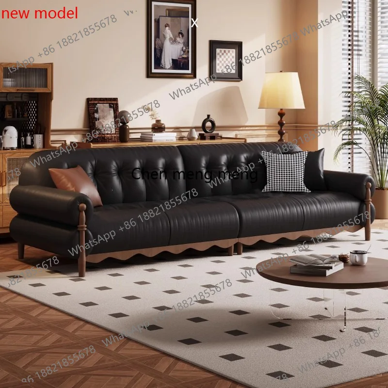 

Кожаные диваны-реклайнеры для гостиной и виллы, современная мебель для отдыха, комфортные, из натуральной кожи, A178