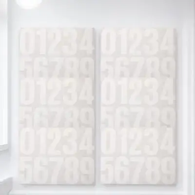 

6pcs Large Number Adhesive Numbers For Trash Can Garbage Bins Mailbox Outdoor Address Stickers Self-Adhesive Block Stickers
