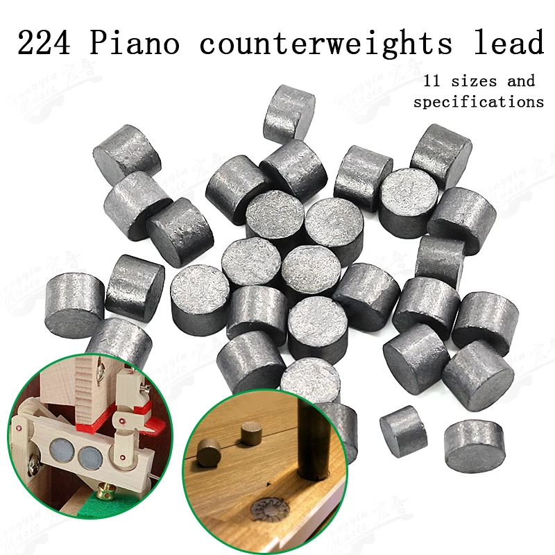 

5PCS GQ224 Piano keyboard counterweight lead strike string machine sound stop is suitable for maintenance tools spare parts