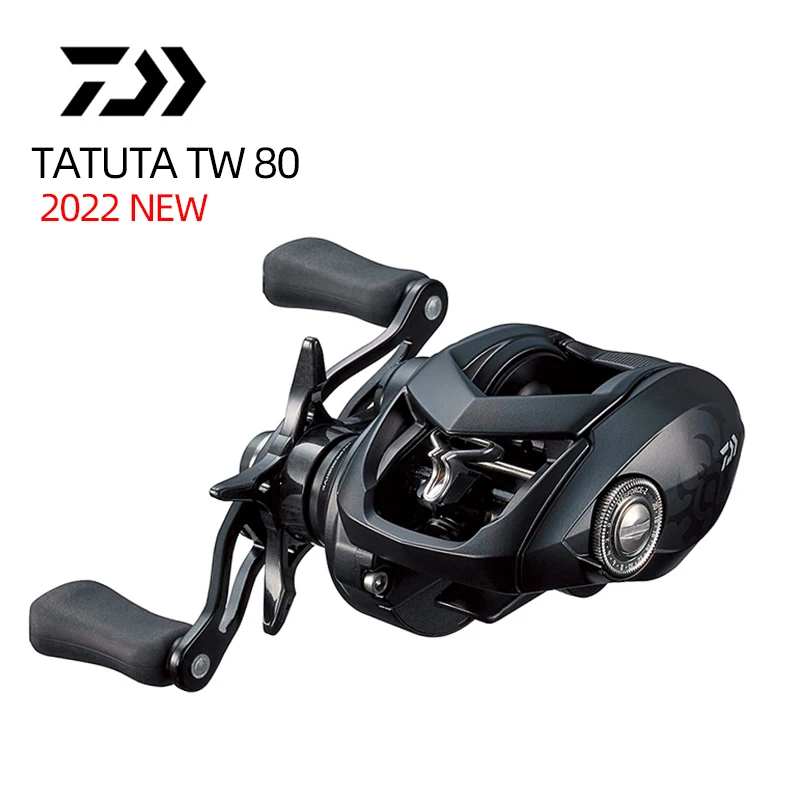 2022 NEW DAIWA TATULA TW80 Fishing Reel Baitcast Reel 7+1BB Drag 4.5KG Weight 185g  TW 80