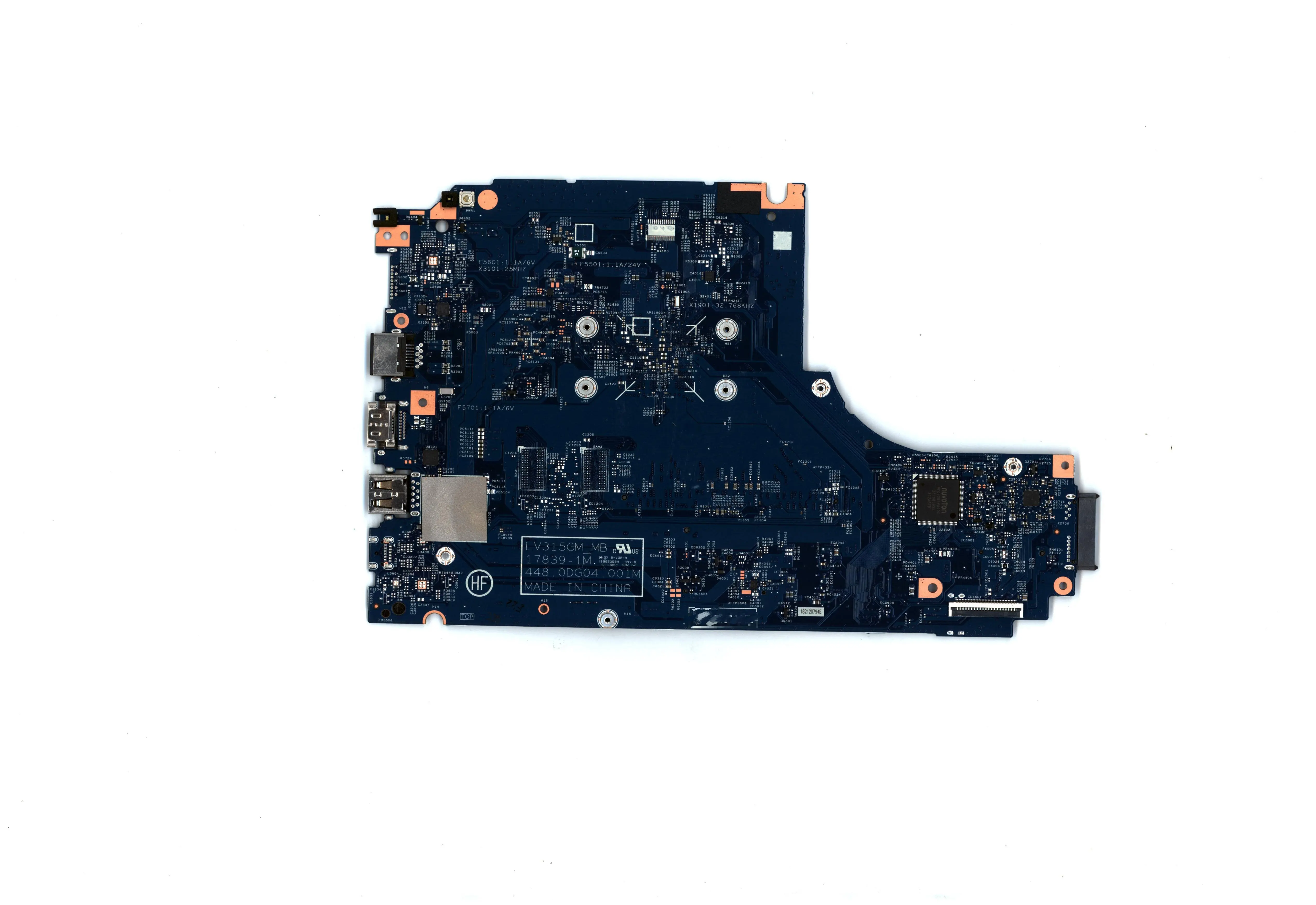 

SN 17839-1M FRU PN 5B20R33014 5B20R33017 CPU N4000 N5000 Model Multiple optional replacement V130-15IGM notebook motherboard