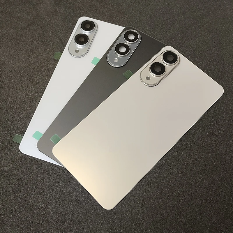Rückglasabdeckung für Samsung S25 Edge Akkudeckel Rückseiten-Gehäuse für Galaxy S25edge SM-S937U SM-S937B mit Kameralinse