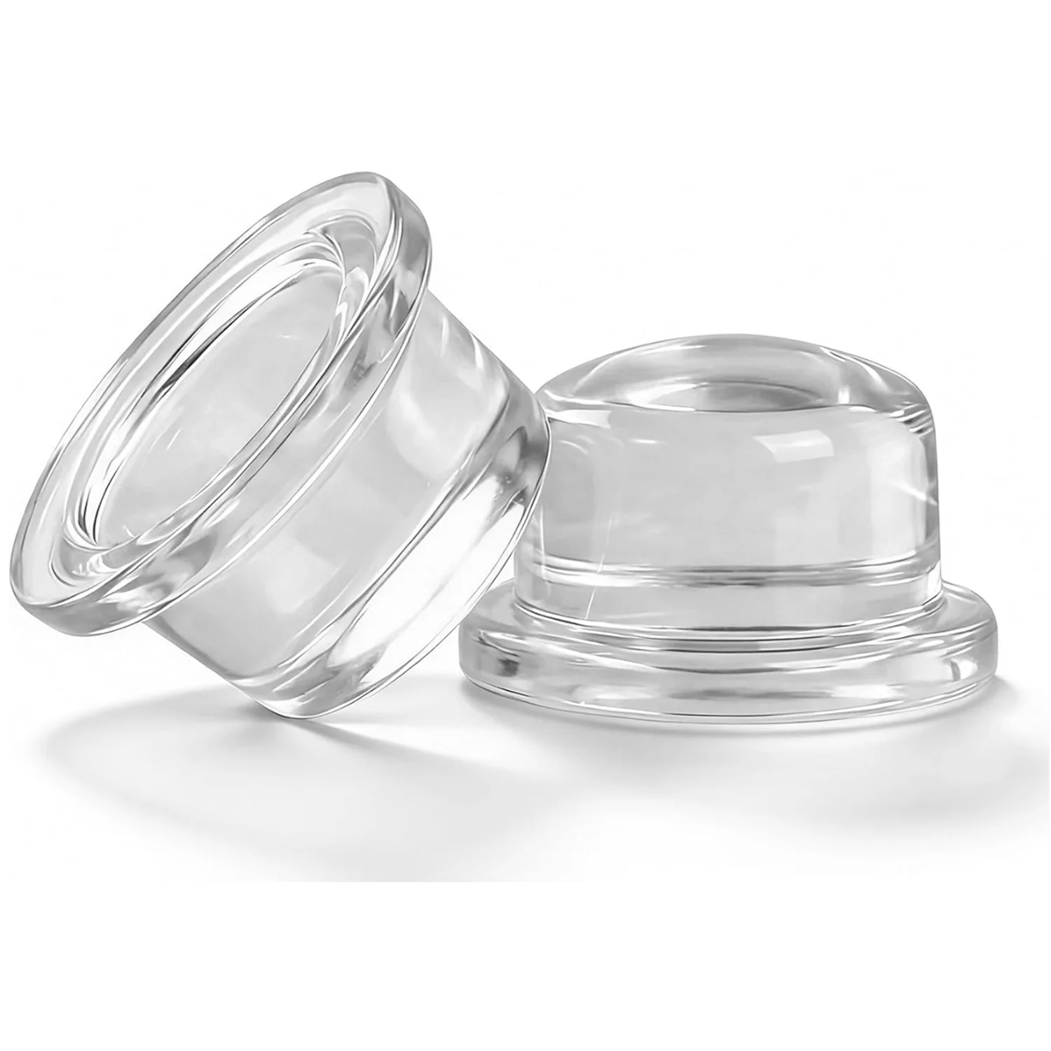 No‑Drill Self‑Adhesive Clear Silicone Bumper, Multi‑Purpose Anti‑Collision Wall Protector for Door, Cabinet, Table, Toilet Seat