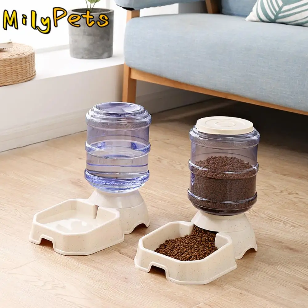 

Large Capacity 2023 Removable Smart Automatic Household Cat Water Dispenser Cat Feeding Dish Cat Accessories Cat Food Bowl