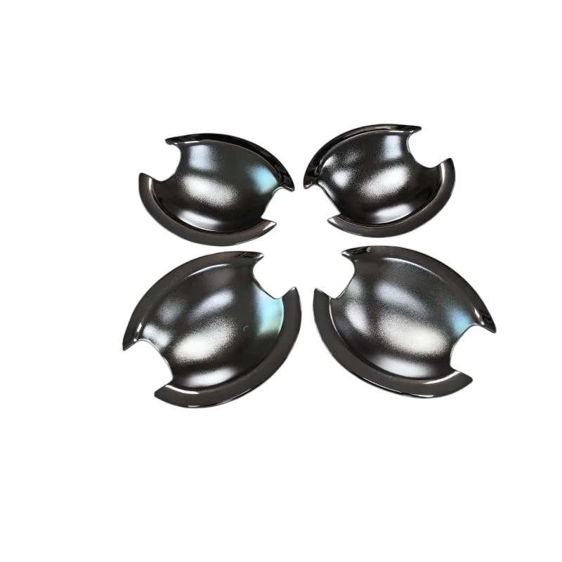 

One Set 4 Pieces Chrome Styling Door Cavity Cover Overlay Covers for Mitsubishi Lancer 07 Up / Evolution X 07-12