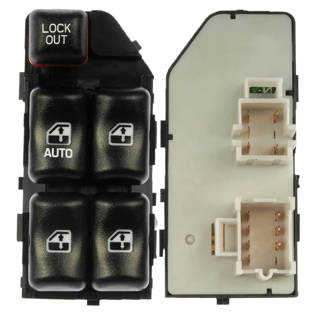 Piezas de botón elevador de interruptor de ventana principal de energía eléctrica para Cutlass Malibu Classic Chevrolet Cavalier 2000-2005 accesorios de coche