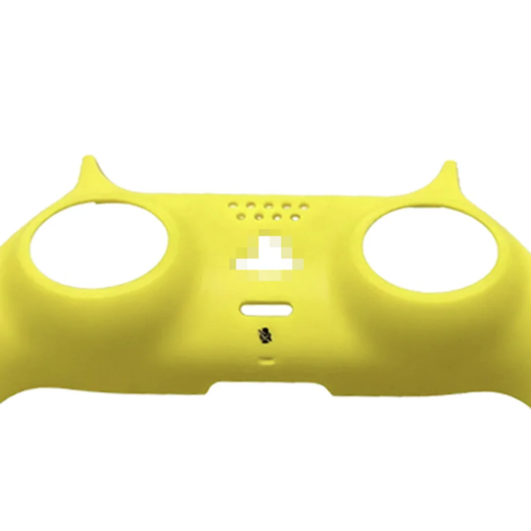100PCS Yellow Controller Matte Finish Replace Shell With Microphone Icon For Playstation5 Controller Decorative Trim Accessories