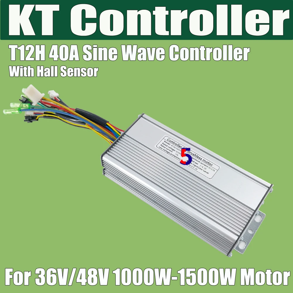 K Ebike KT Controller AKM Motor Bafang Motor Powerful Controller 250W 350W 500W 1000W24V 36V 48V 15A 22A 30A 40A For KT Display