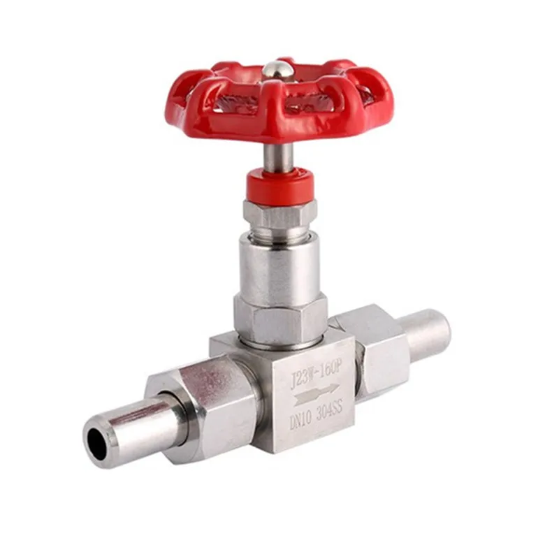 

304 stainless steel valve needle DN6-25 J23W-160P high pressure welding high temperature globe valve