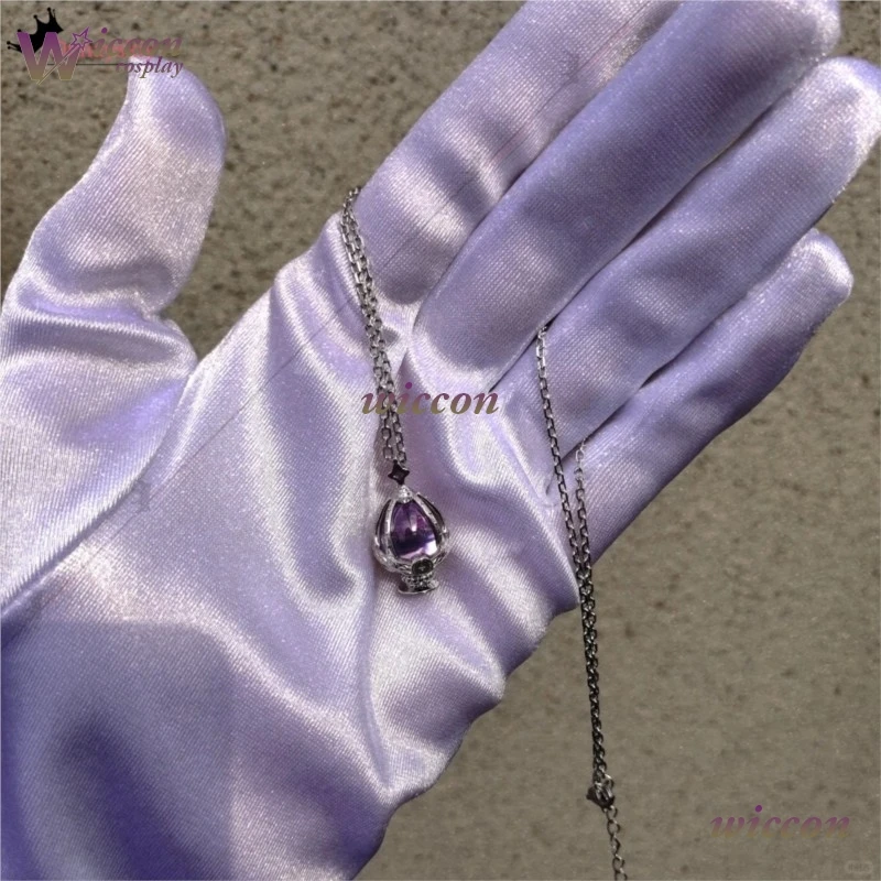 1.46in*0.81in Magi Madoka Magica Cosplay Prop Soul Gemstone Jewelry Pendant Necklace 5Color Role-Playing DIY Parts Accessory