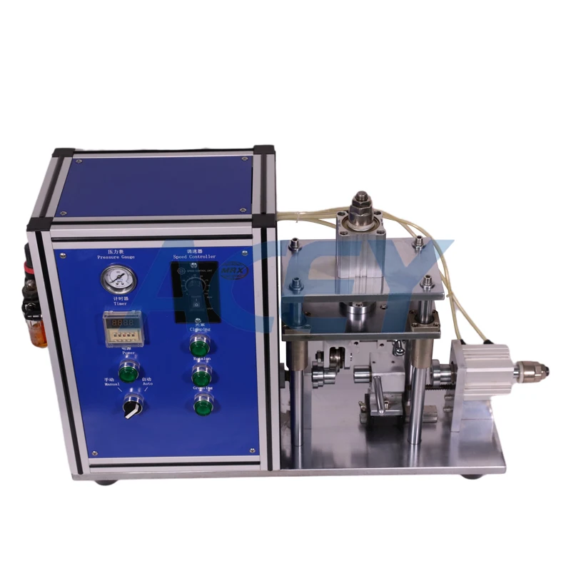 Automatic 18650 Cylindrical Lithium Battery Cell Steel Case Grooving Machine