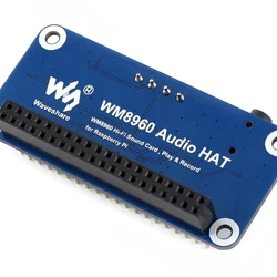 WM8960 Hi-Fi Sound Card HAT for Raspberry Pi Stereo CODEC Play/Record