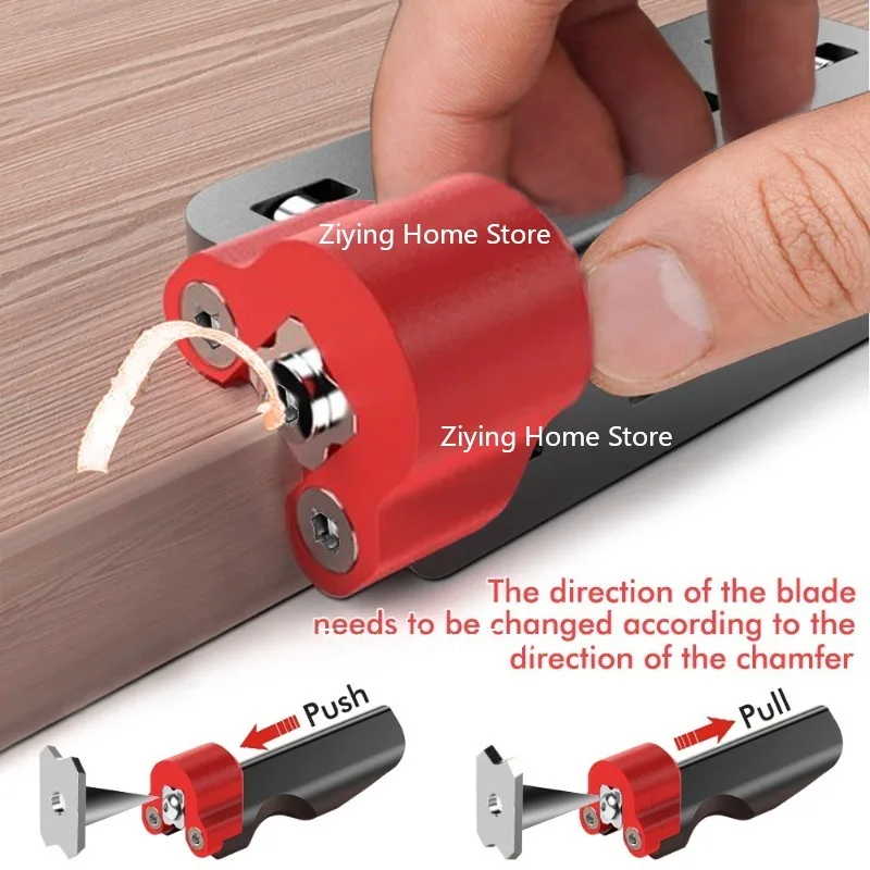 

Suitable for Woodworking Edge Trimming Tools, Chamfering Tools, PVC Unpainted Boards, Edge Banding Edge Trimming Knives