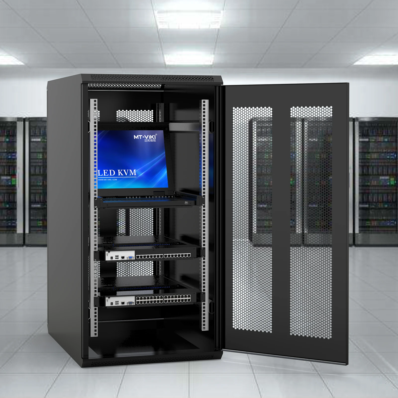 17" Led Kvm Switch … - image