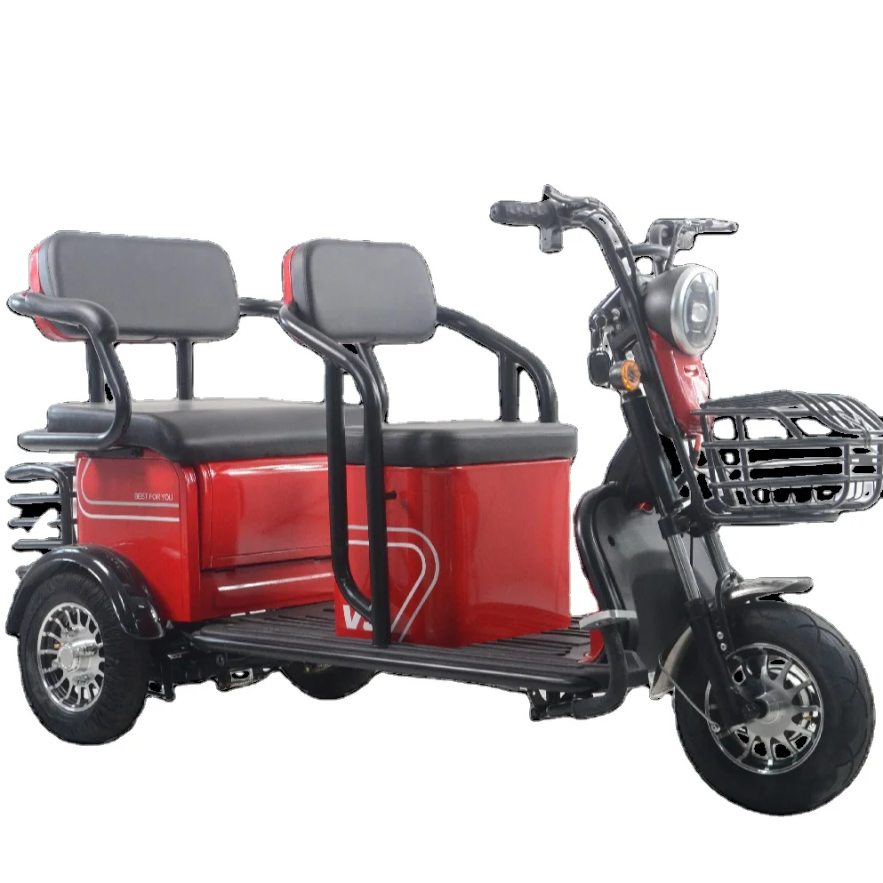 High Quality Electric Tricycle 48V 60V Electric Tricycle 650W Motor Three Wheeler Tricycle