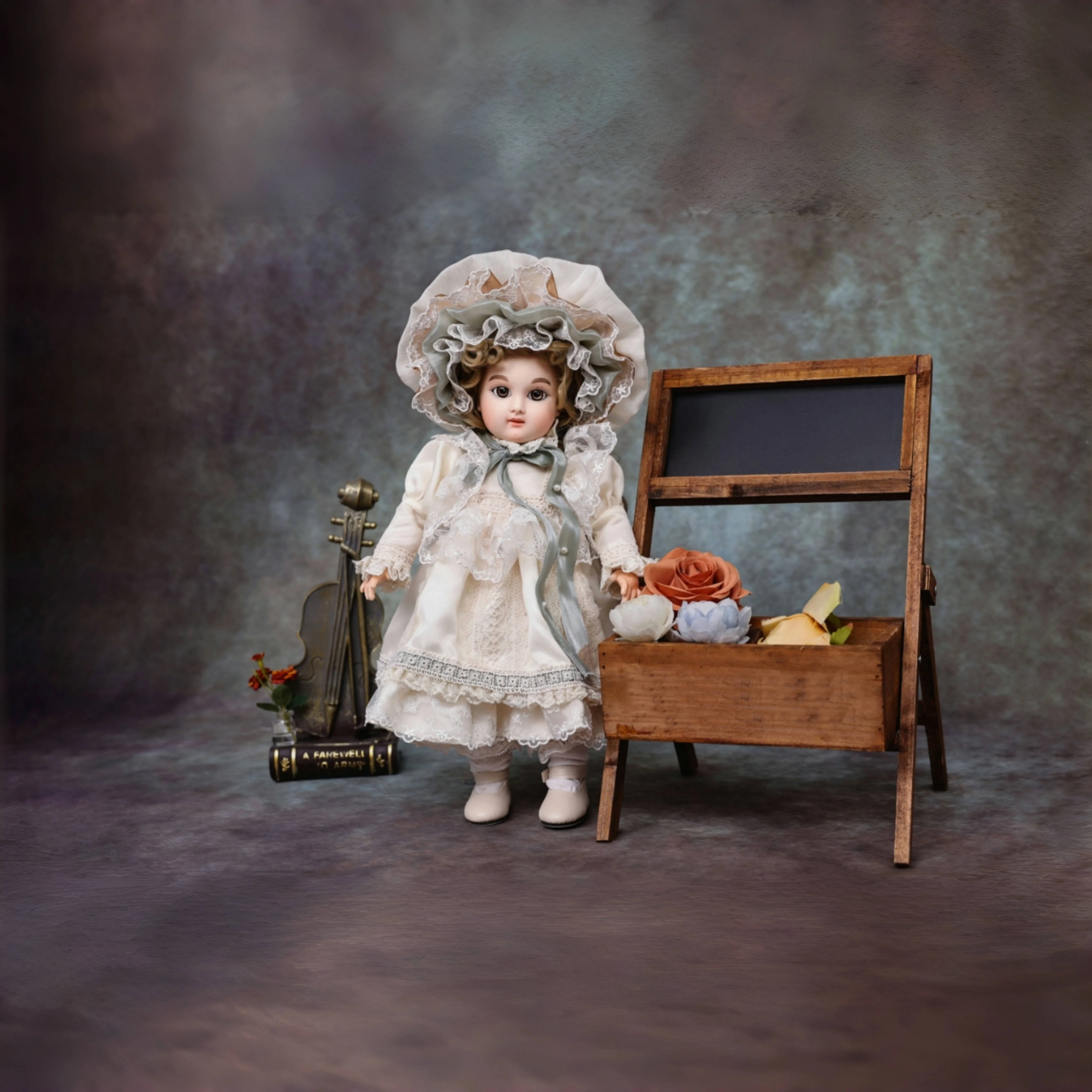 16 pollici Kawaii stile vittoriano BJD bambola zuppa retrò bambole in vinile giocattolo carino hobby raccolta originale fatto a mano arte bambini regali di Natale