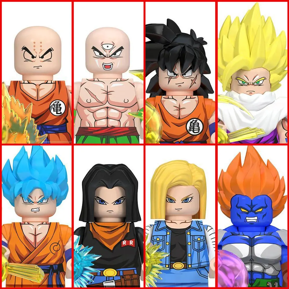 Immagine 4: Blocchi da Costruzione Goku Vegeta Torankusu Broli, Miniature e Accessori, Regali di Halloween e Natale per Bambini