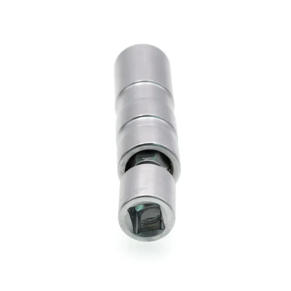 Luva universal para vela de ignição, 14/16mm, cinto fino magnético, ferramenta de remoção de vela de ignição de 12 pontos, chave de soquete,