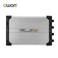 OWON VDS6074A VDS6104A 14Bits Virtual PC Digital Oscilloscope 1Gsa/S 100Mhz Bandwidth 4CH Handheld Portable USB Oscilloscopes