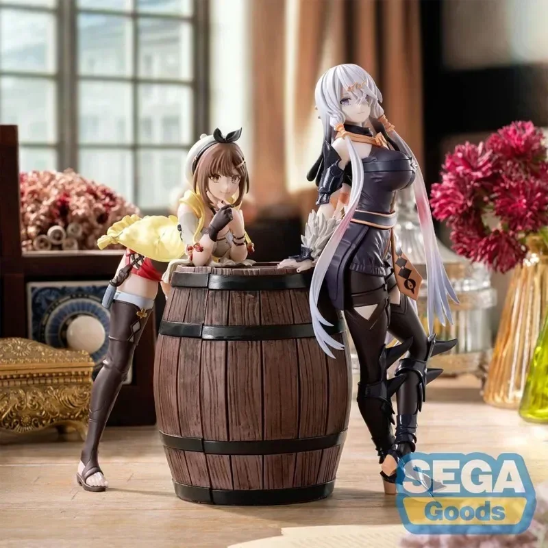 In Stock Original SEGA Luminasta Atelier Ryza Reisalin Stout Lila Decyrus Anime Action Figures Model Collection Kids Toys Gifts