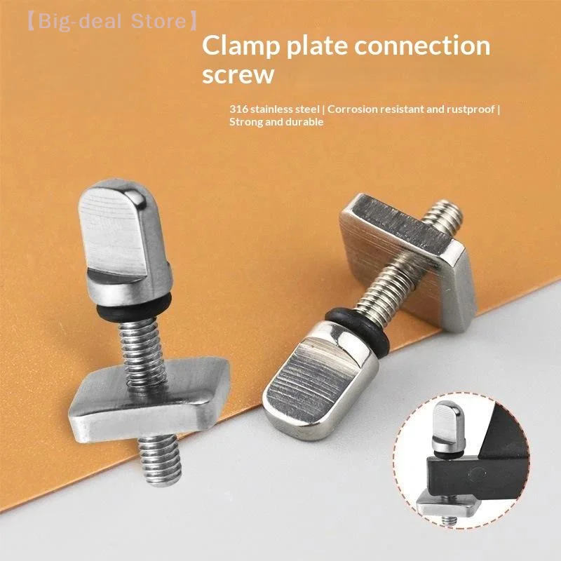 【M】Wakeboard Longboard Sliding Fin Screws Stainless Steel M4, Surfboard Tail Fin Replace Bolt, Surfing Accessory