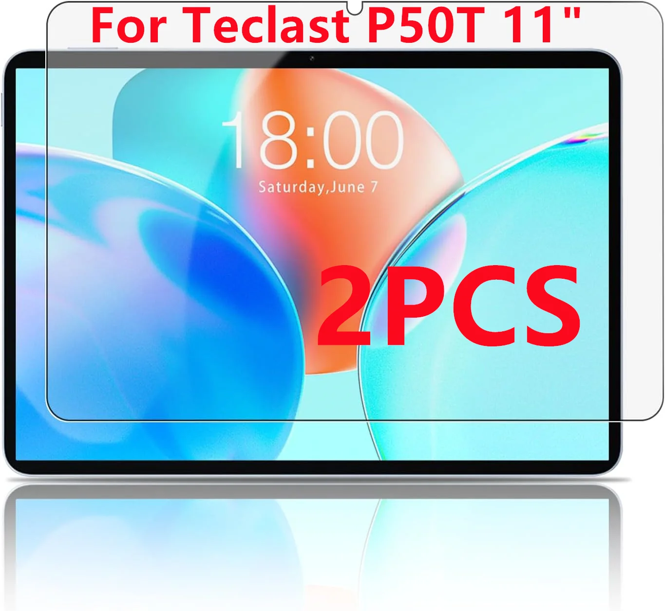 2 Stück 9H Panzerglas Displayschutzfolie für Teclast T65 Max Plus T50 T60 Pro M50S P50T Mini 8.7 11 13.4 Zoll HD Schutzfolie
