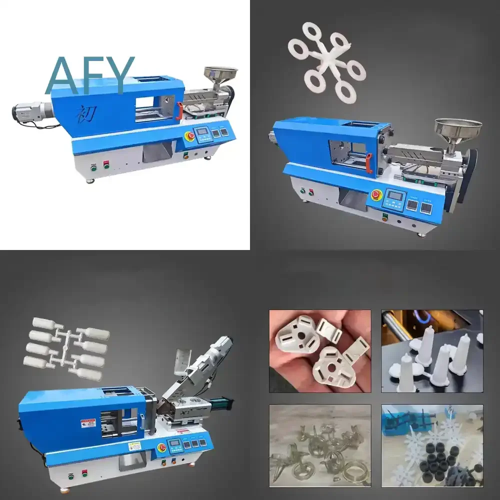 10T Mini Desktop Small Injection Molding Machine for Plastic Parts 35g for Industrial Manufacturing Machinery Injection