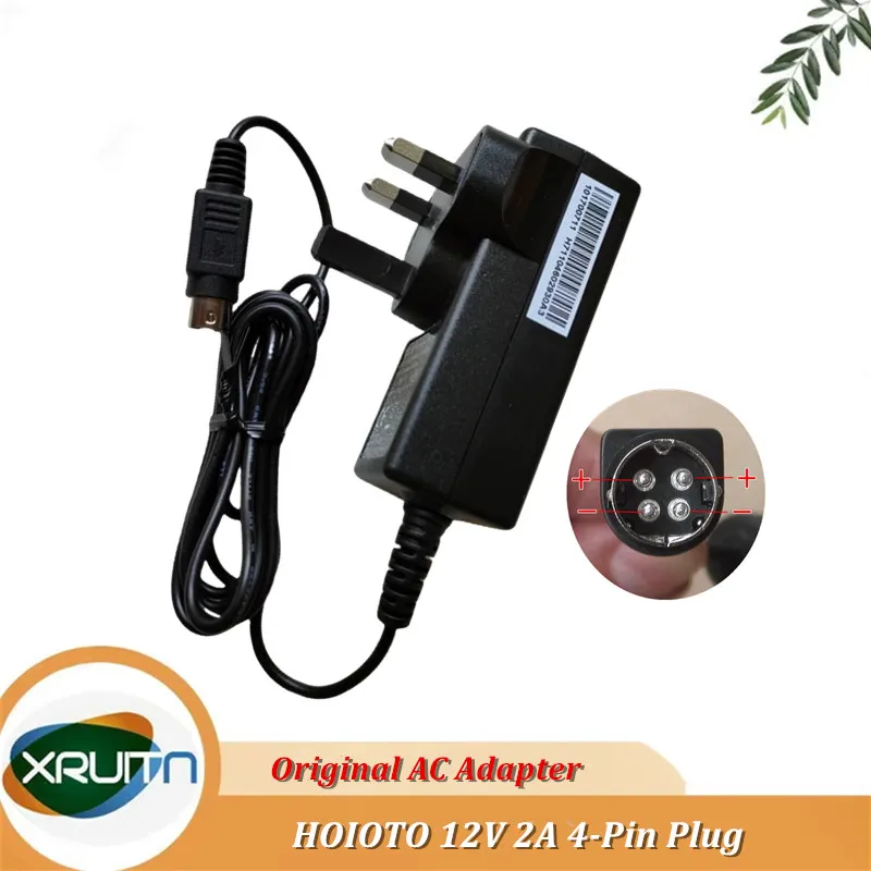 

Original Hoioto ADS-25FSG-12 12024EPB AC DC Adapter Charger 12V 2A 24W 4 PINS Plug Swithing Power Supply