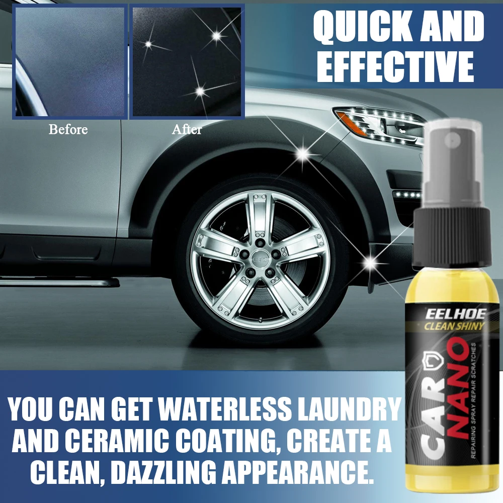 

Car Wax Polish Spray Nano Hydrophobic Coating High Protection Polish Spraying Wax Paint Scratch Repair Remover Auto Paint Spray