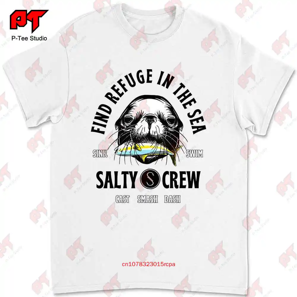 Salty Crew Mouthful Boys T Shirt Athletic Heather All Sizes 6HL0