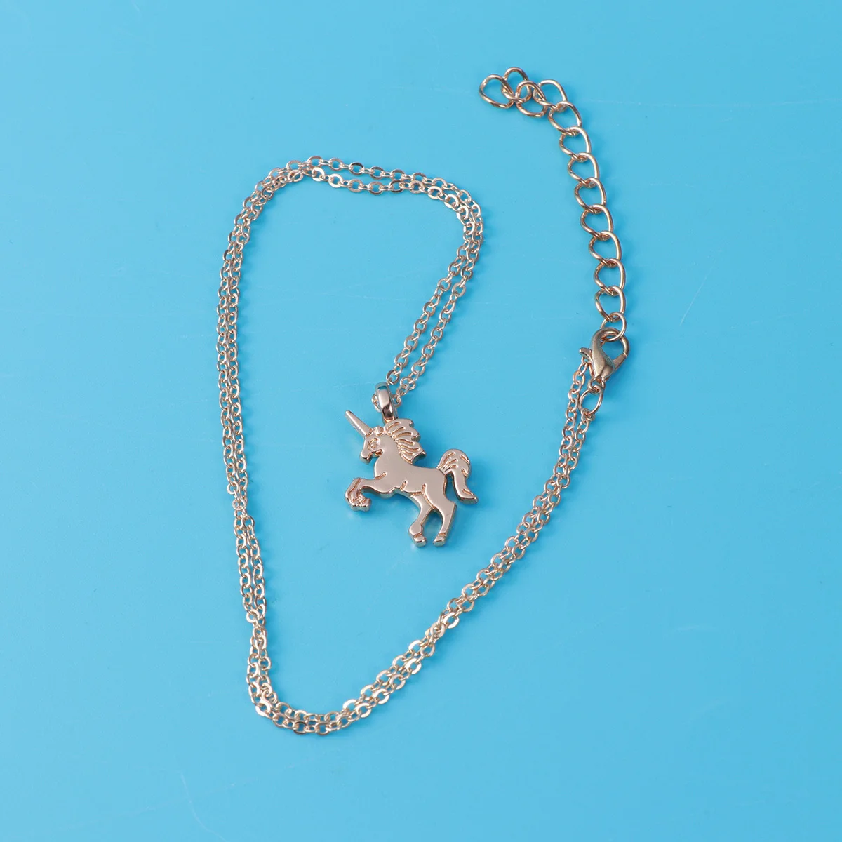 

Necklace Golden Choker Chain Women Pendant Necklaces Trendy Simple for Jewelry Miss