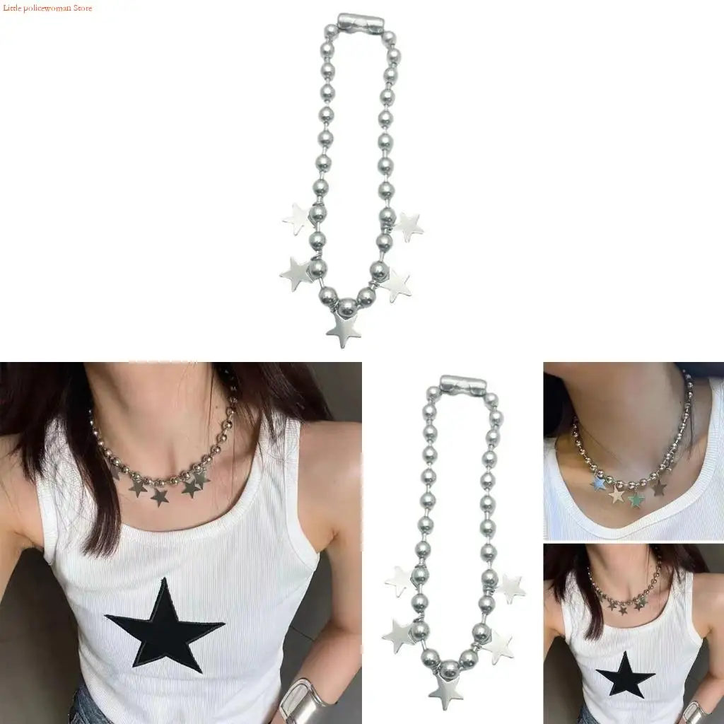F92D Fashion Trend Light Luxury Niche Collarbone Chain Temperament Necklace