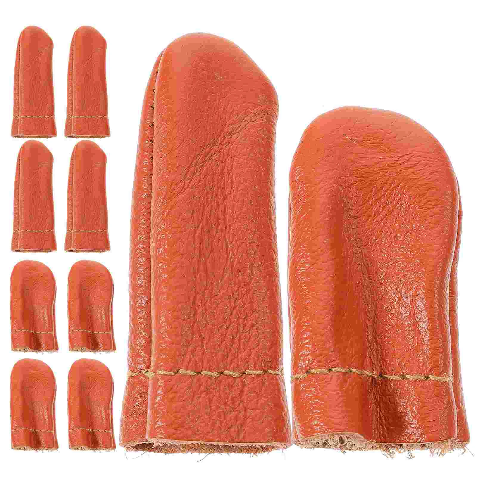 

20 Pcs Wool Felting Finger Protectors for Sewing Needle Guards Knitting Craft Accessories Soft Material