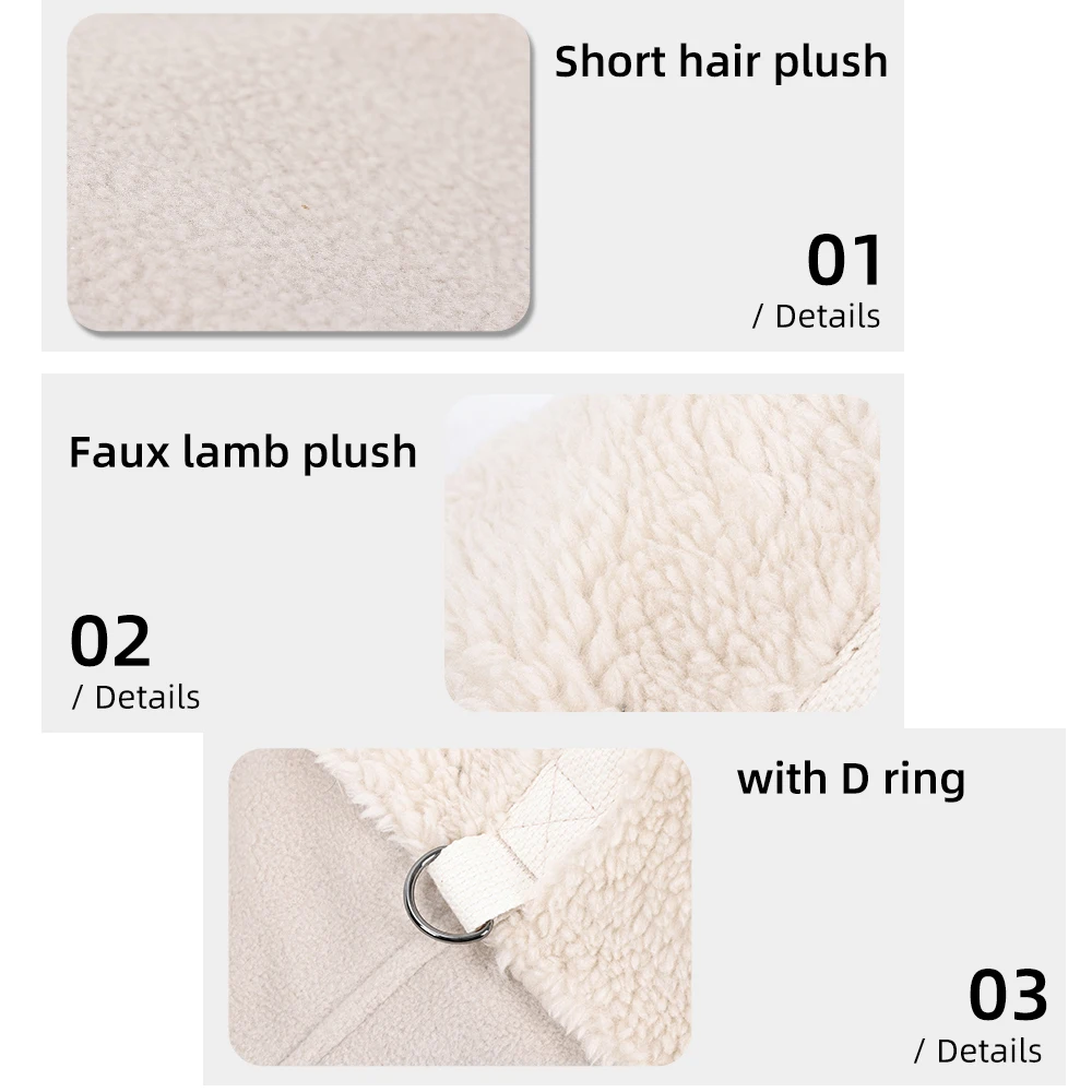 Winter Dog Clothes Warm Sherpa Suede Dog Coat for Small Medium Dog Classical Windproof Fleece Dog Jacket Puppy Chore Coat Outfit
