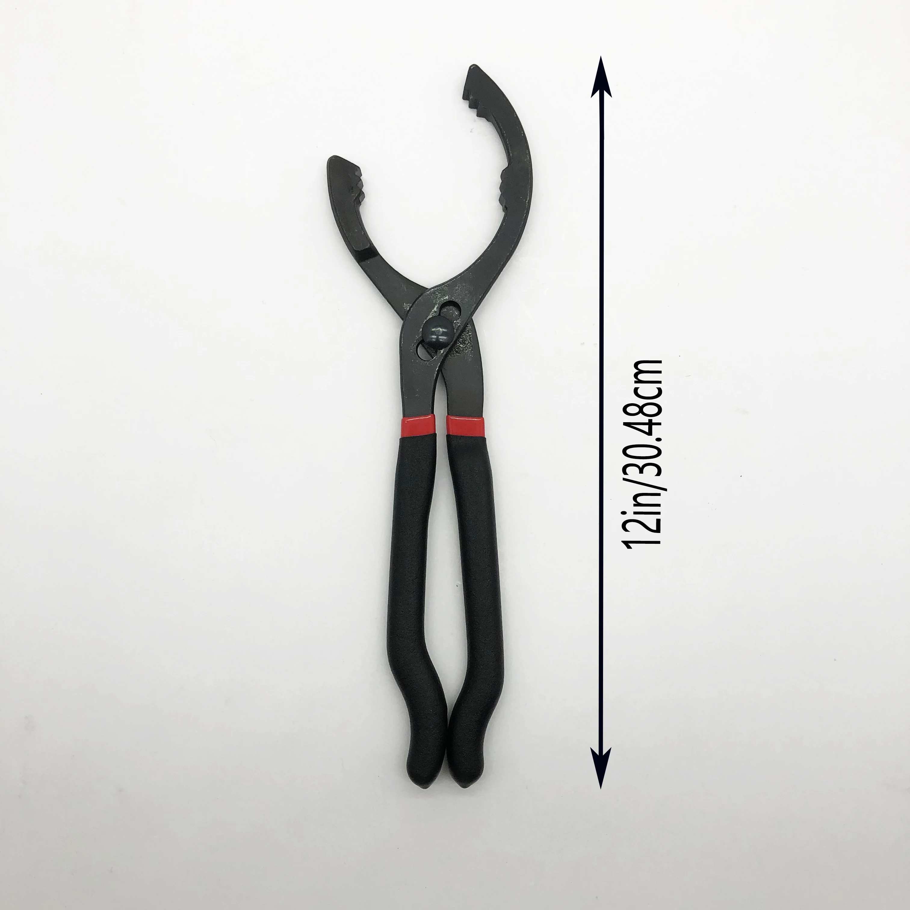 Clé de filtre à huile réglable de voiture de 12 pouces, retrait pour filtres de moteur, raccords de Conduit, outil manuel de réparation d'entretien de véhicule automobile
