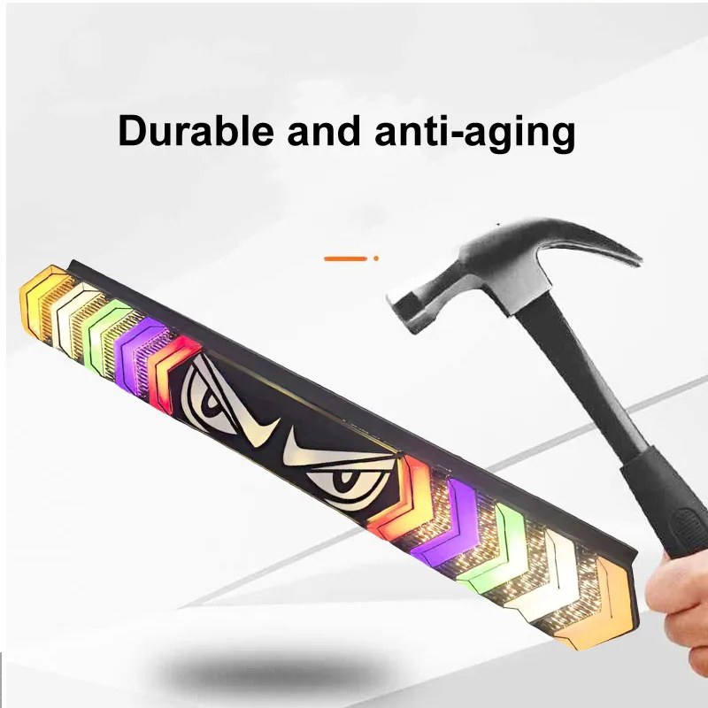 

Factory 12-24V Ranger RGB Universal LED Flash Light New Auto Truck Tail Brake Turn Signal Car Pickup Auto Car Light Accessories