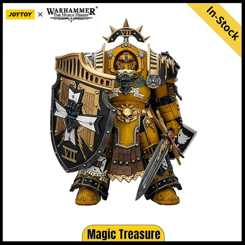 【in-stock】joytoy-warhammer-40k-imperial-fists-legion-praetorin-tartaros-terminator-armor-vigil-stormshield-1-18-action-figure