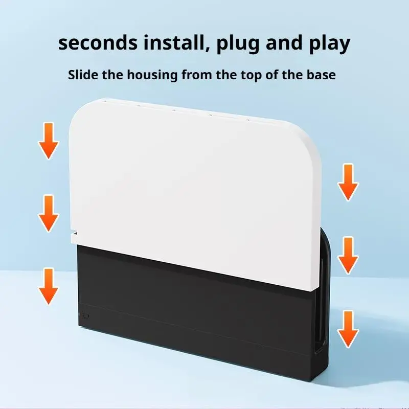 Für Switch 2 Ladestation – kratzfeste TPU-Hülle mit Spielkartensteckplatz für NS2-Konsole für Nintendo Switch-Zubehör