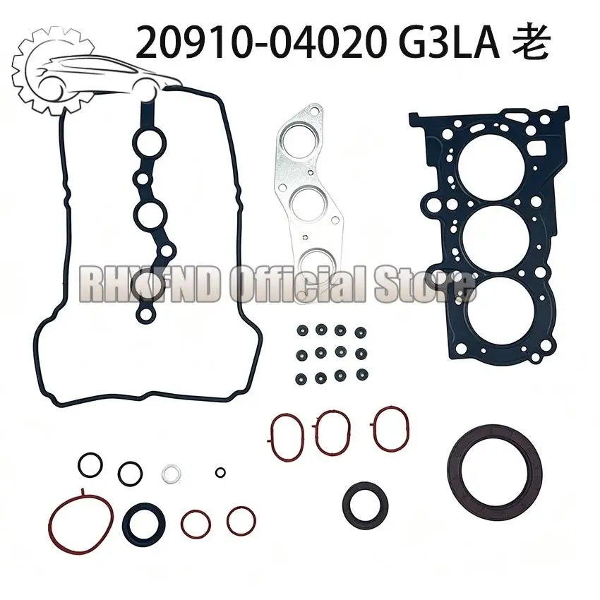 G3LA G3LD Engine Parts Full Gasket Set For HYUNDAI KIA PICANTO JA 1.0L 1.0T L3 2017-2025 20910-04P06