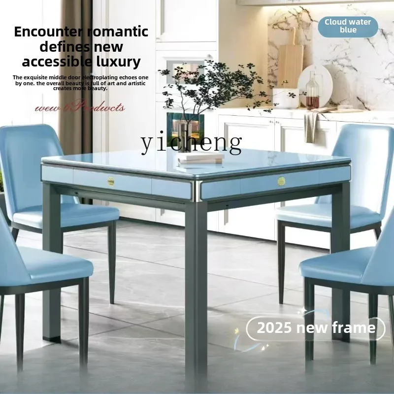 

automatic folding mahjong machine rotor coaster with its own heating four-port machine