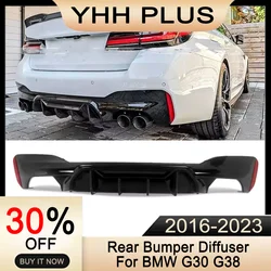 Rear Bumper Diffuser Lip For BMW 5 Series M Sport G30 520i 530i 540i G38 Accessories Gloss Black Trunk Spoiler Exterior Parts