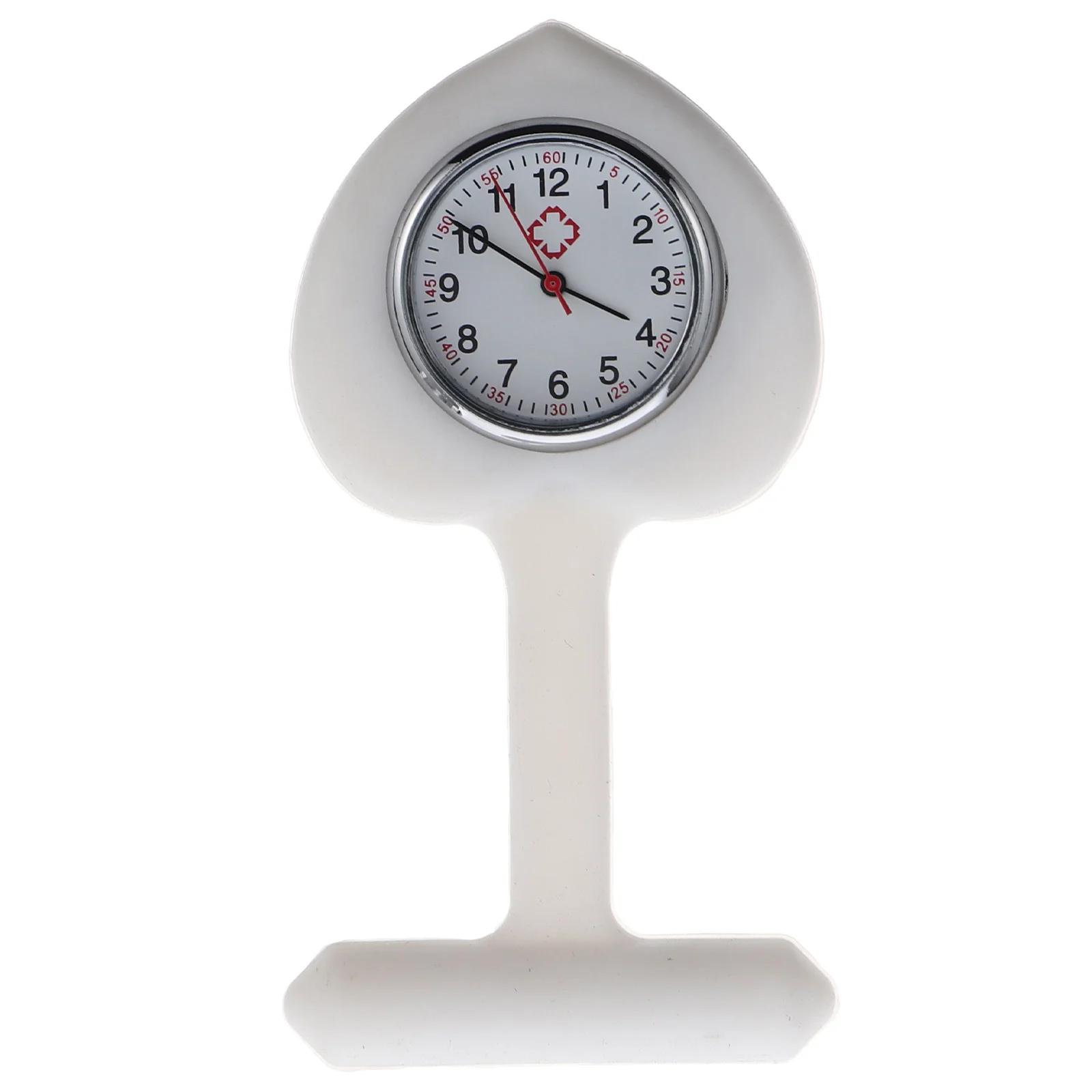 

1pc Heart Shape Practical Nurse Durable Brooch For Doctors Nurses Portable Doctor Fob Heart Shape Watch Hanging Watch