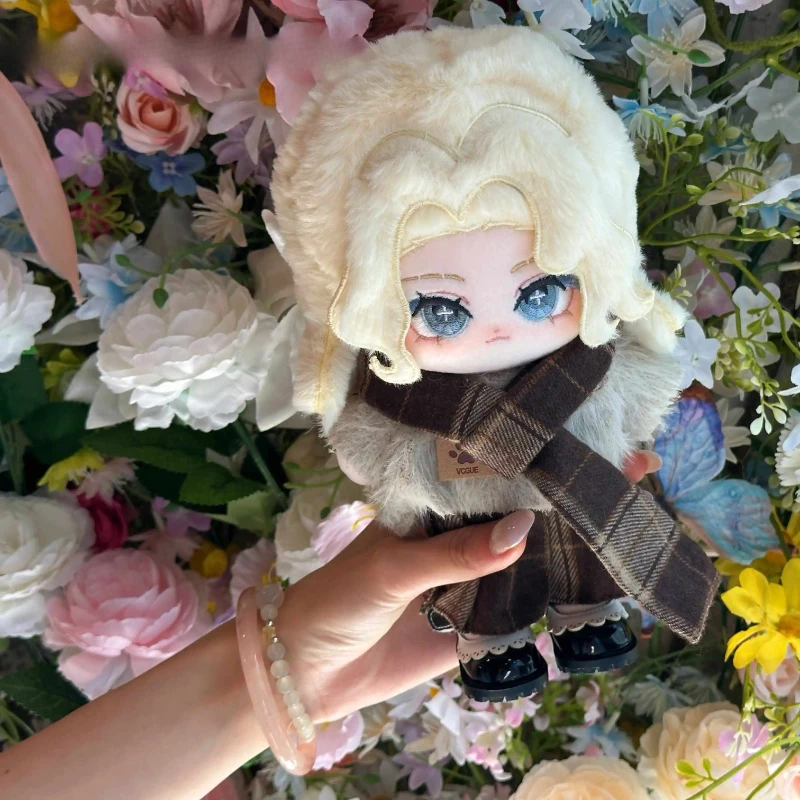 

20 см аниме игра Identity V Evelyn Mora Kawaii косплей хлопковая кукла тело мультфильм мягкие плюшевые игрушки фигурки фанаты коллекция подарки